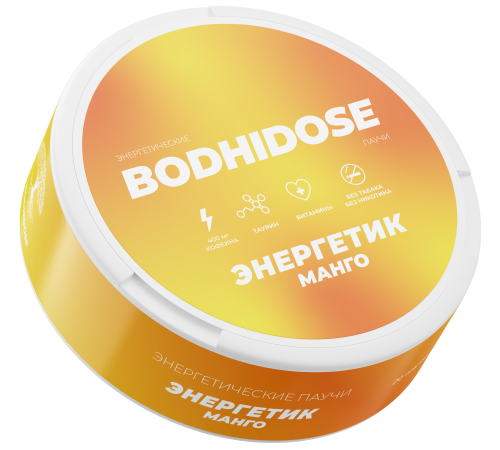 Кофейные паучи BODHIDOSE (Энергетик манго)